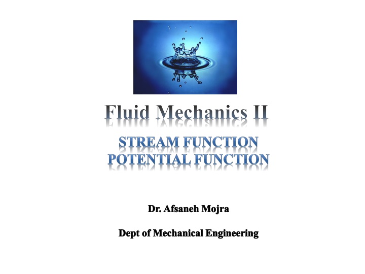 fluid mechanics ii n.w