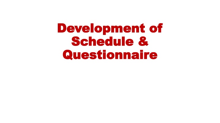 development of development of schedule schedule n.w