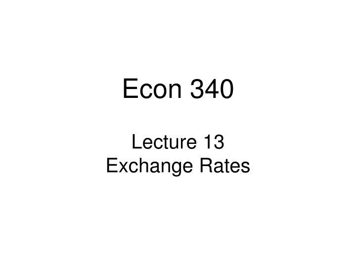 econ 340 n.w