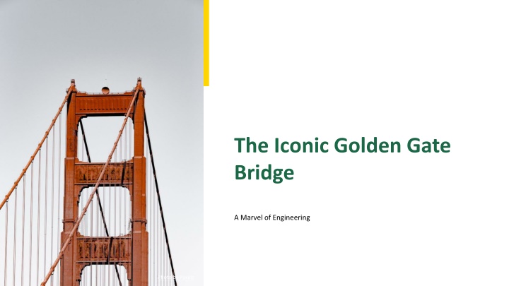 the iconic golden gate bridge n.w