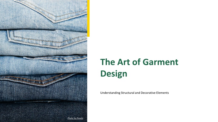 the art of garment design n.w