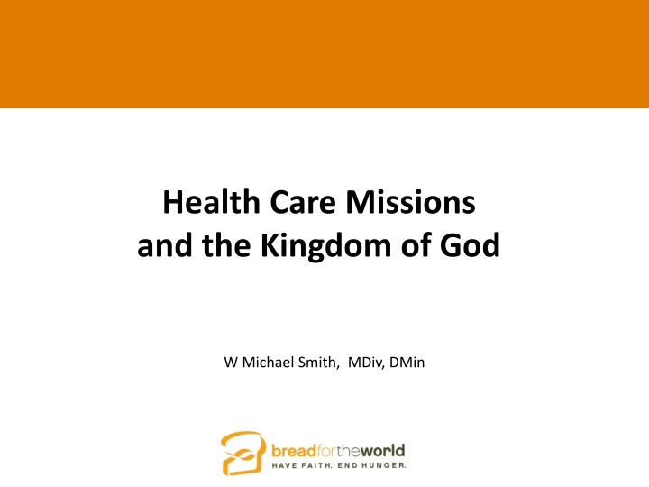 health care missions and the kingdom n.w