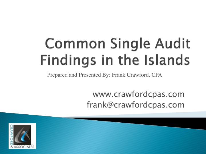 prepared and presented by frank crawford cpa n.w