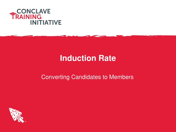 induction rate n.w