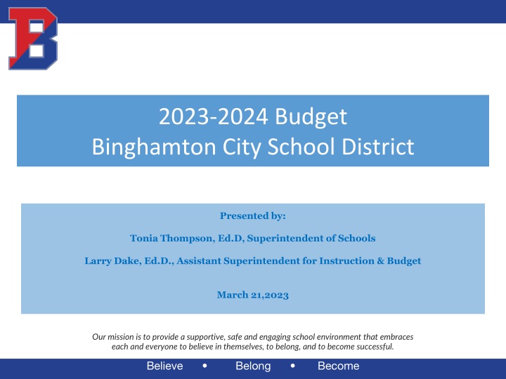 2023 2024 budget binghamton city school district n.w