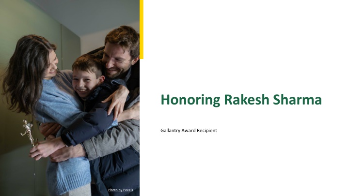 honoring rakesh sharma n.w