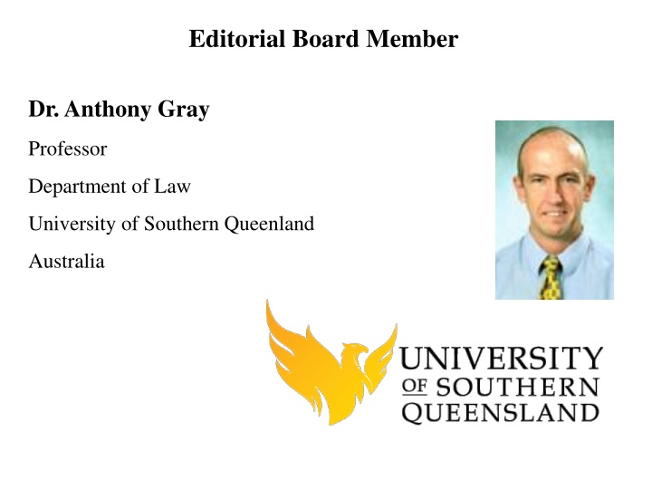 editorial board member n.w