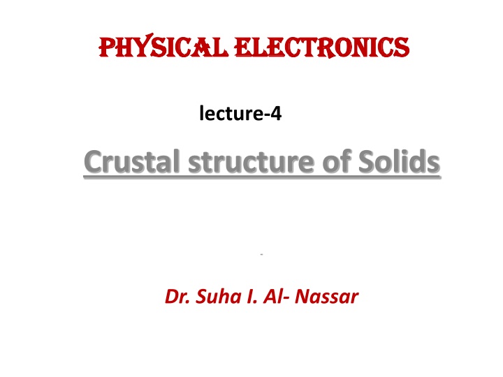 Crustal Structure of Solids: A Detailed Overview