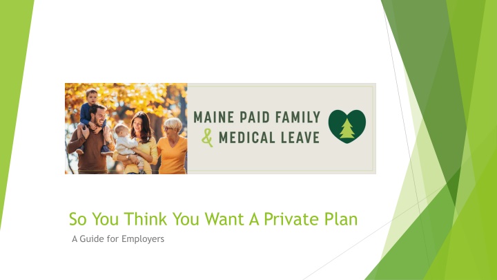 so you think you want a private plan a guide n.w