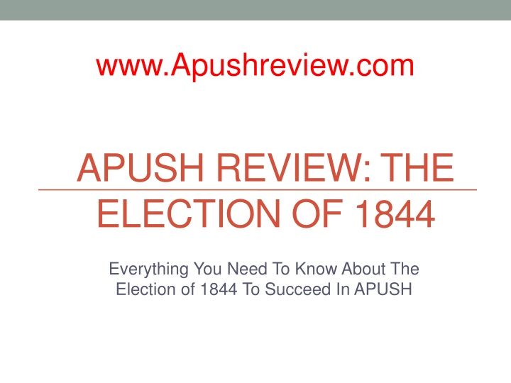 www apushreview com n.w