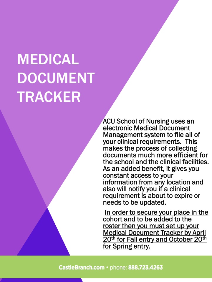 medical document tracker n.w