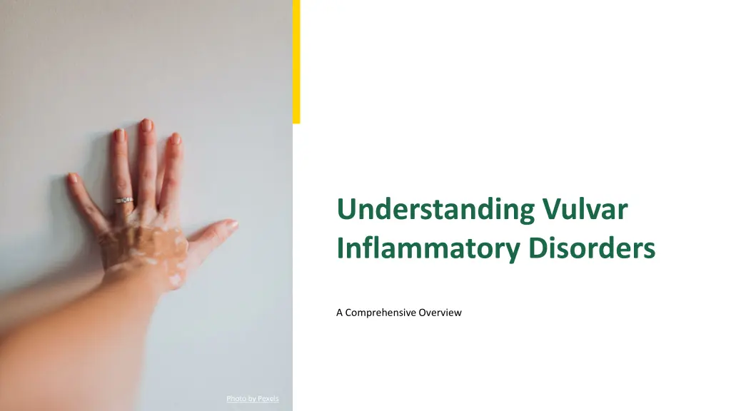 understanding vulvar inflammatory disorders n.w