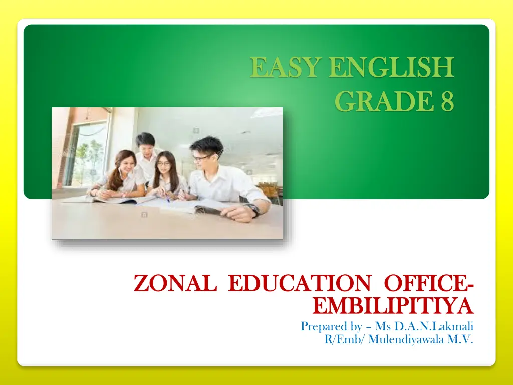 easy english easy english grade 8 grade 8 n.w