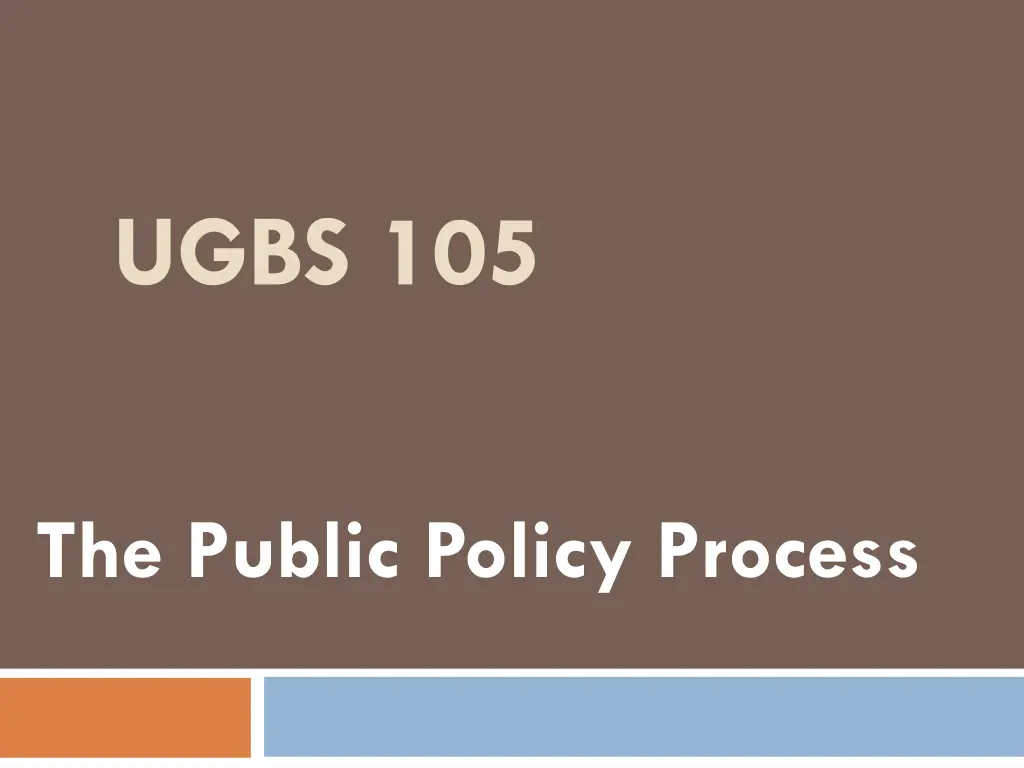 ugbs 105 n.w