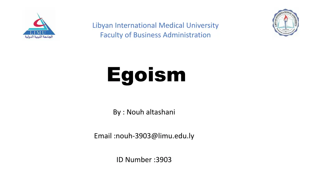 libyan international medical university faculty n.w