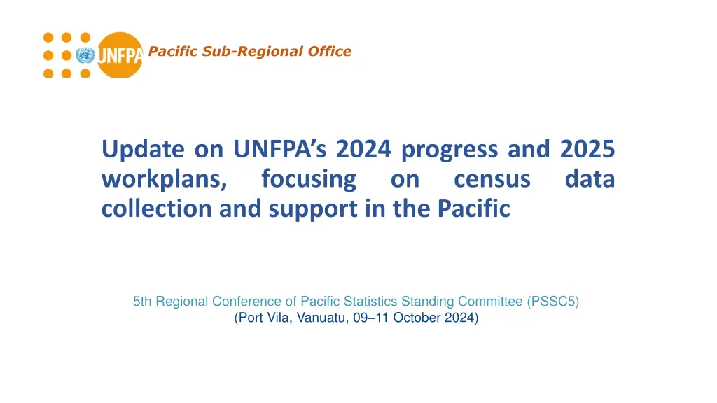 pacific sub regional office n.w