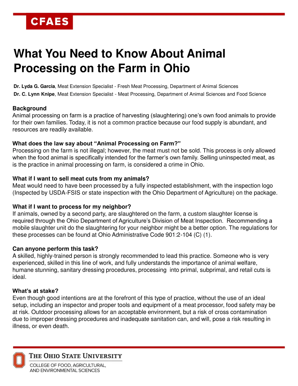 what you need to know about animal processing n.w