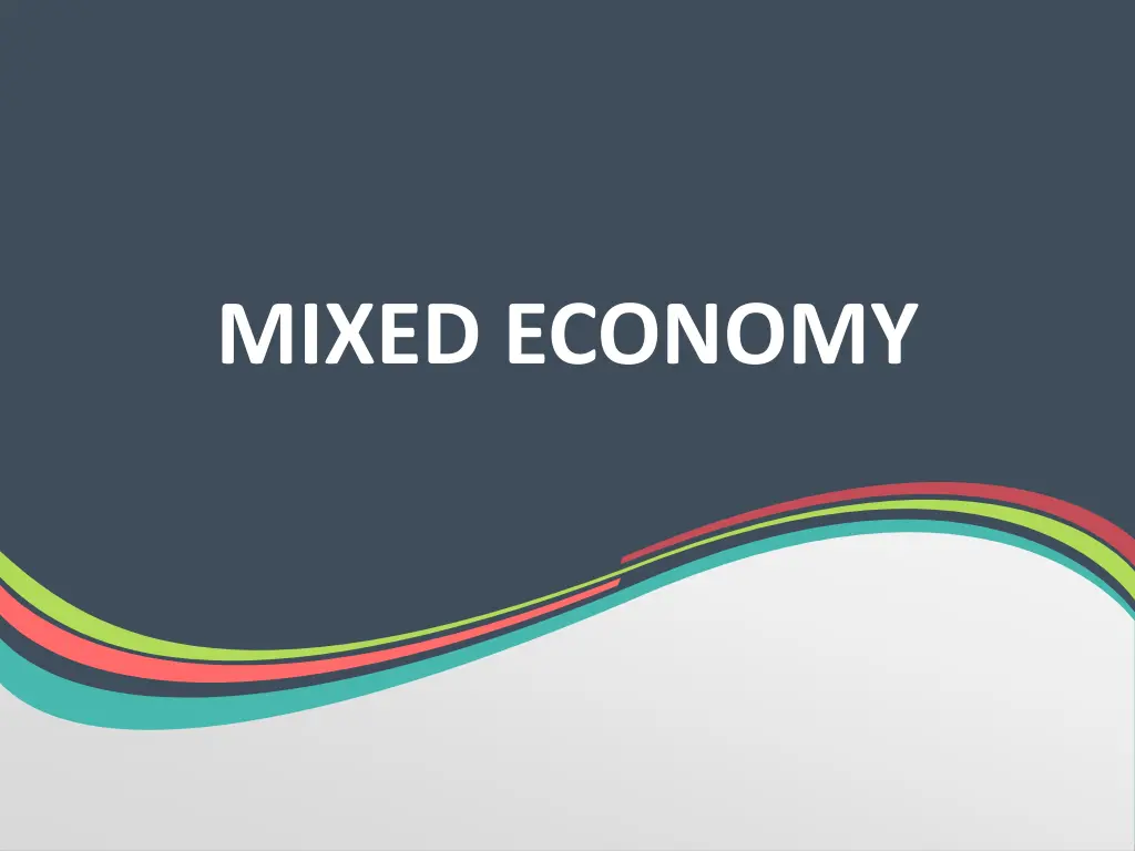 mixed economy n.w