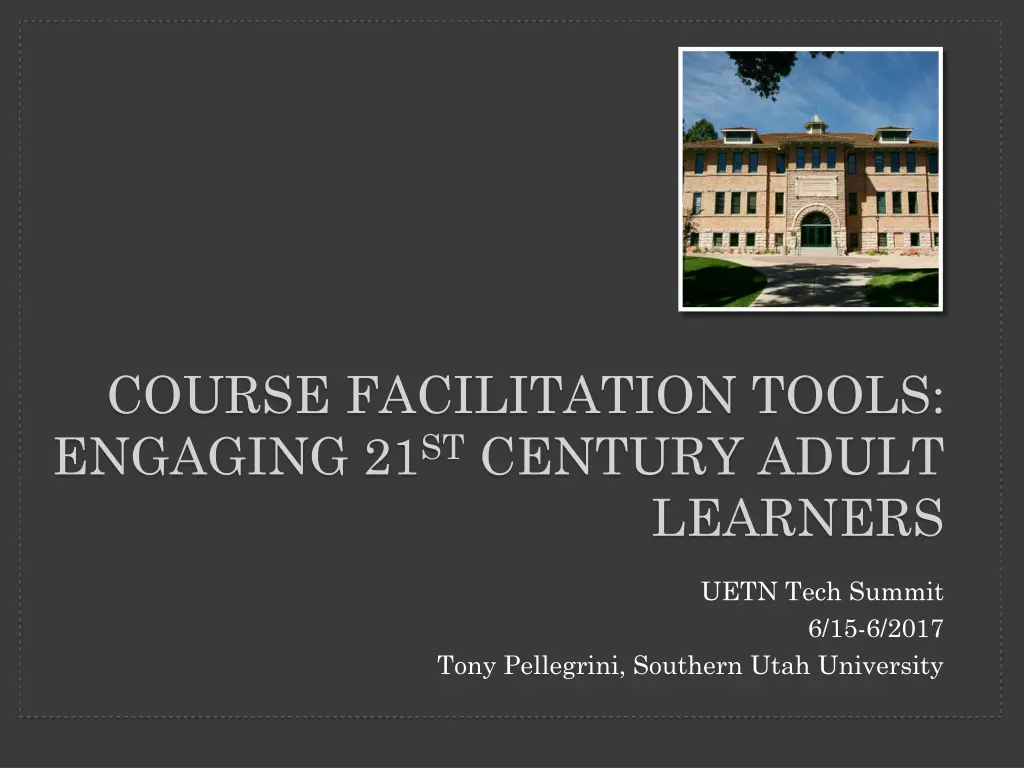 course facilitation tools engaging 21 st century n.w