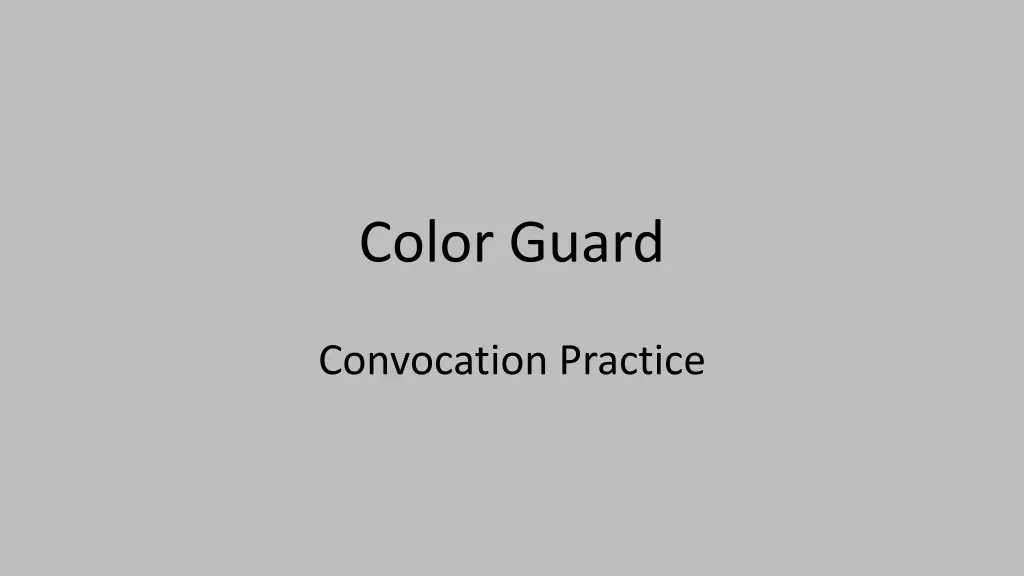 color guard n.w