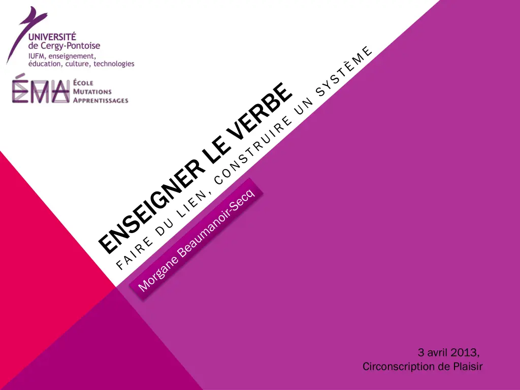3 avril 2013 n.w