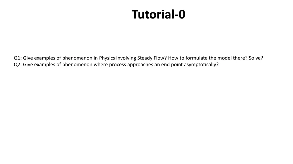 tutorial 0 n.w