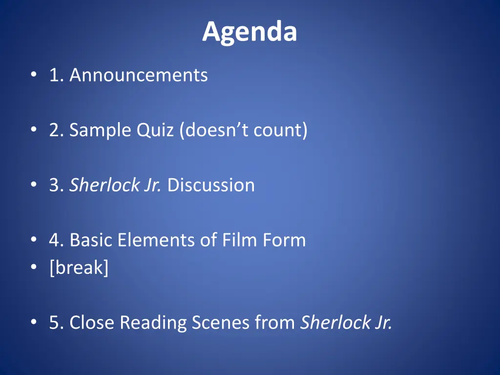 agenda n.w