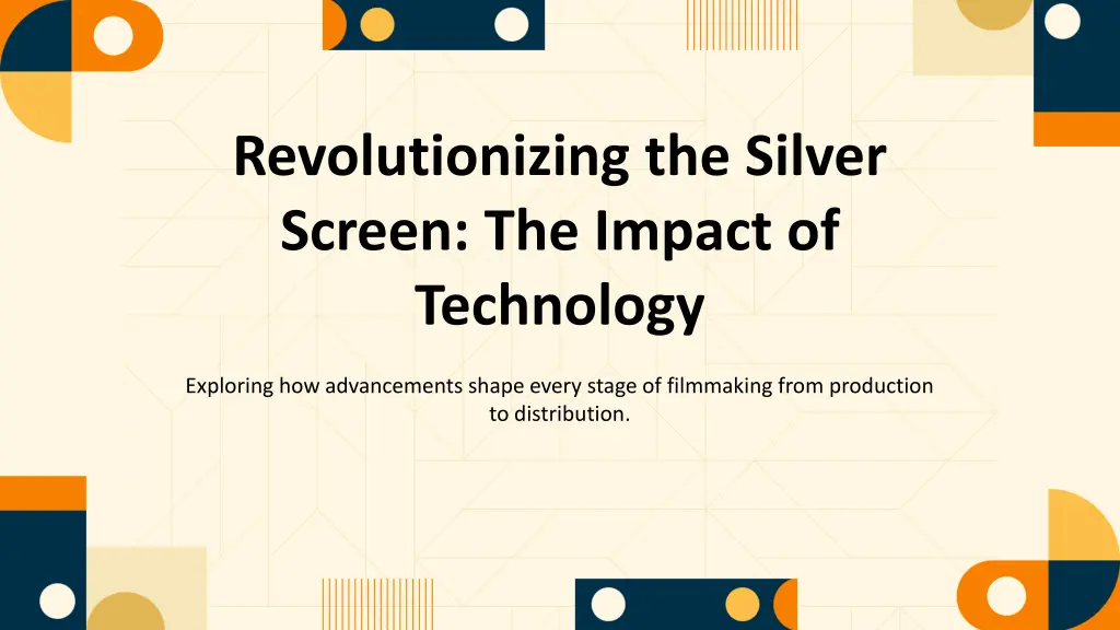 revolutionizing the silver screen the impact n.w