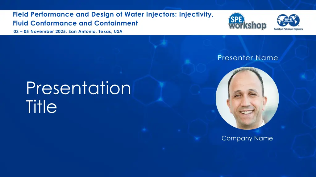 field performance and design of water injectors n.w