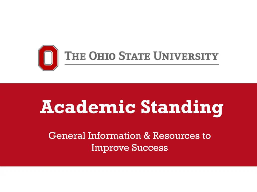 academic standing n.w