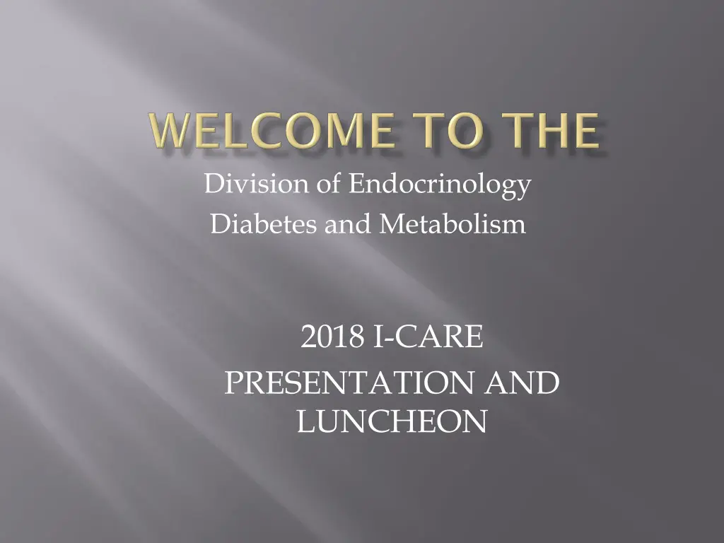 division of endocrinology diabetes and metabolism n.w