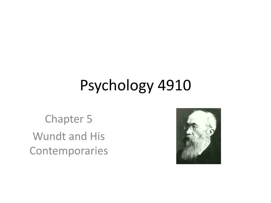 psychology 4910 n.w