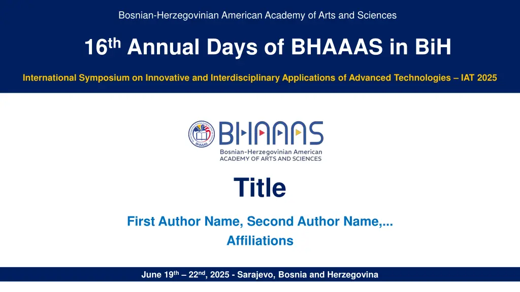 bosnian herzegovinian american academy of arts n.w