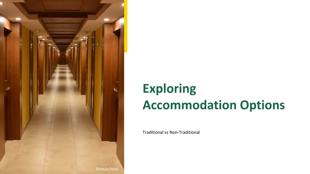exploring accommodation options n.w