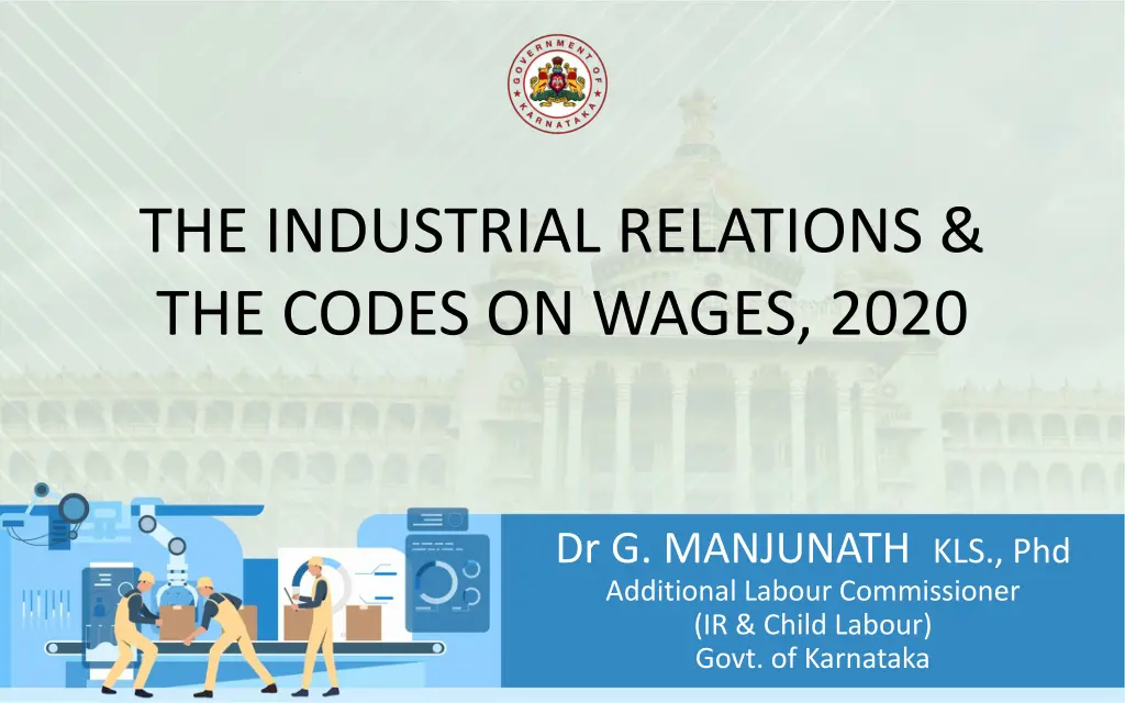 the industrial relations the codes on wages 2020 n.w