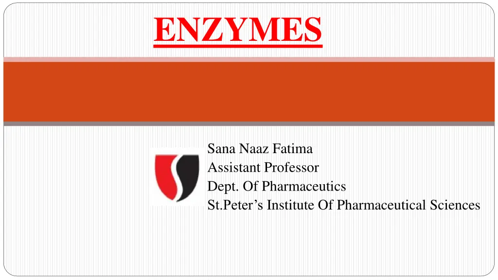 enzymes n.w
