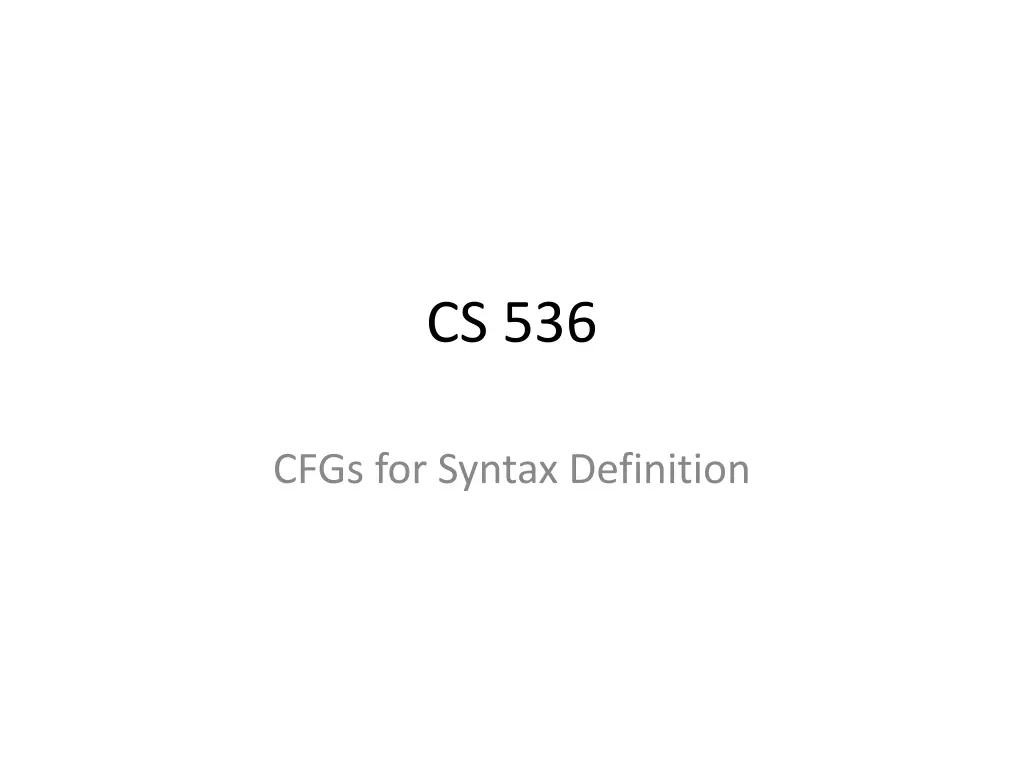cs 536 n.w