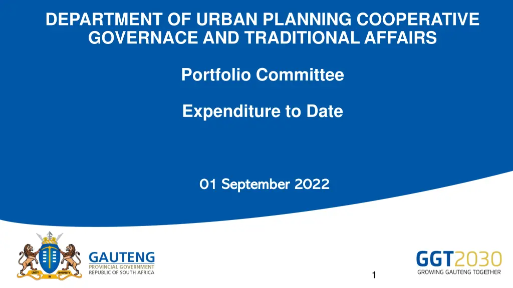 department of urban planning cooperative n.w