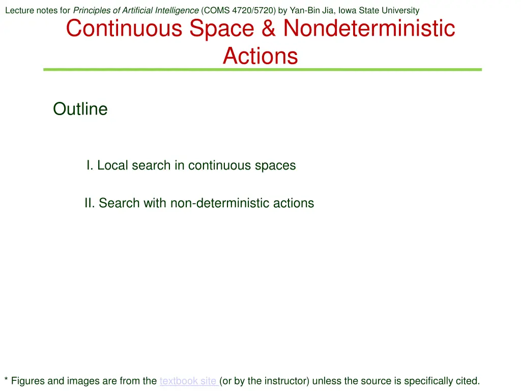 lecture notes for principles of artificial n.w