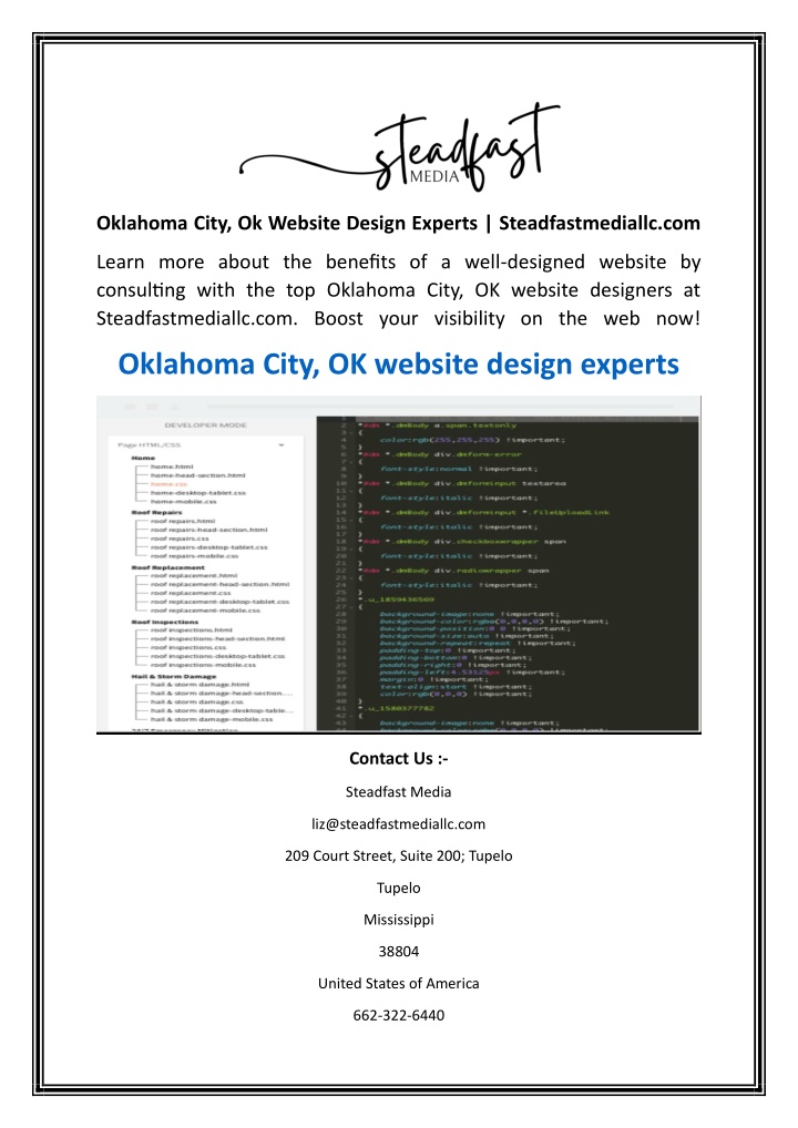 oklahoma city ok website design experts n.w