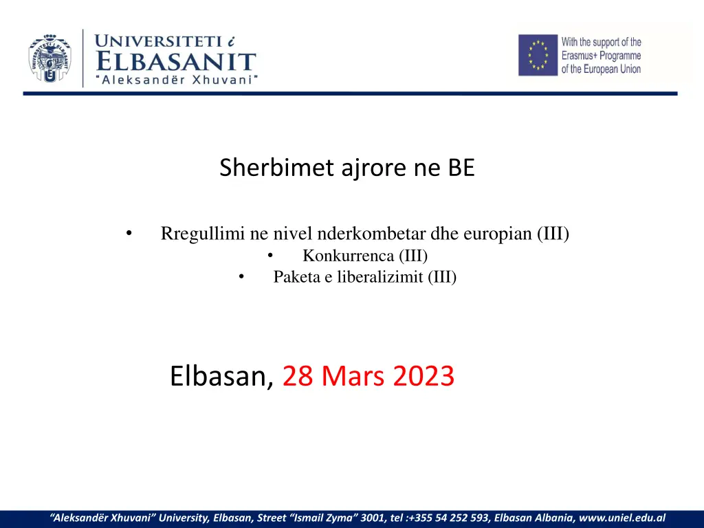 sherbimet ajrore ne be n.w