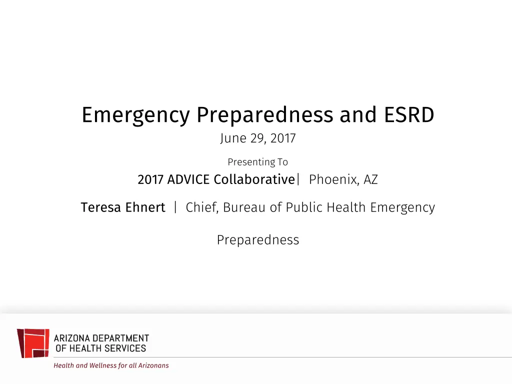 emergency preparedness and esrd june 29 2017 n.w