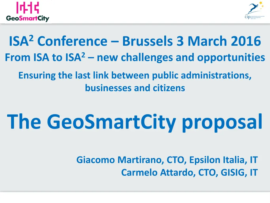 isa 2 conference brussels 3 march 2016 from n.w
