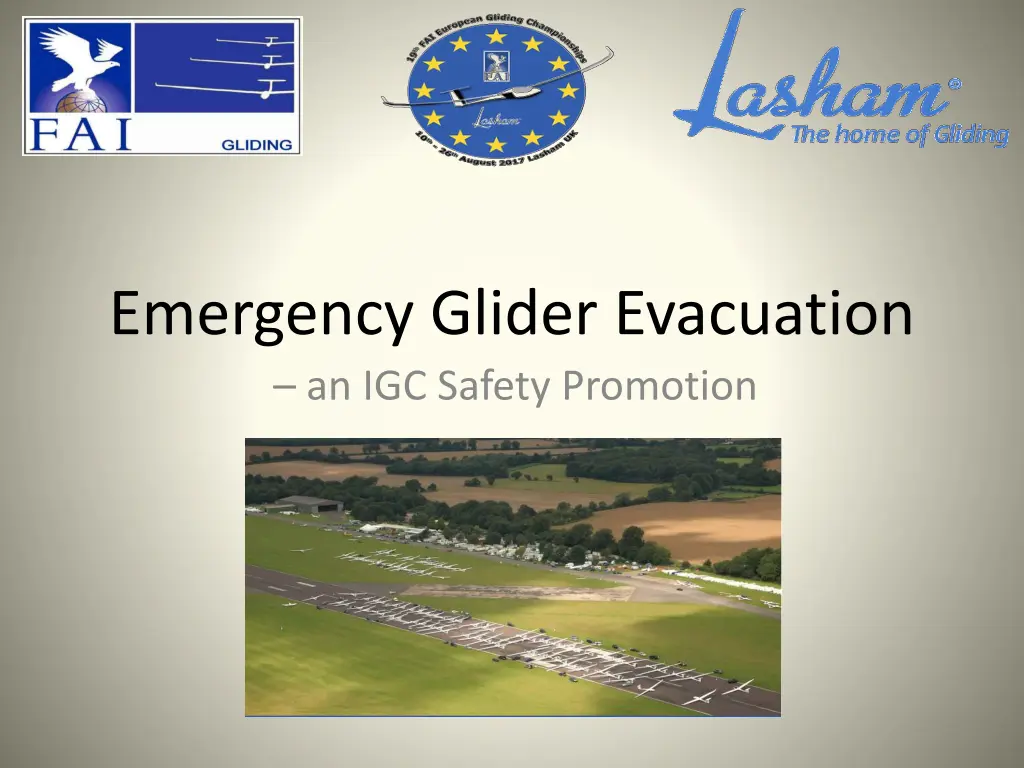 emergency glider evacuation n.w