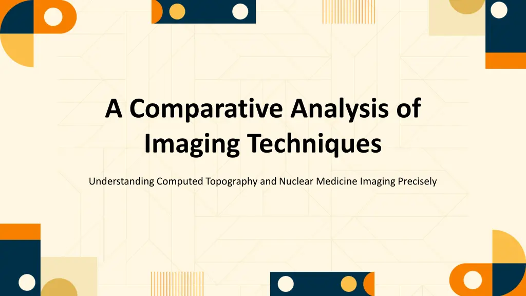 a comparative analysis of imaging techniques n.w