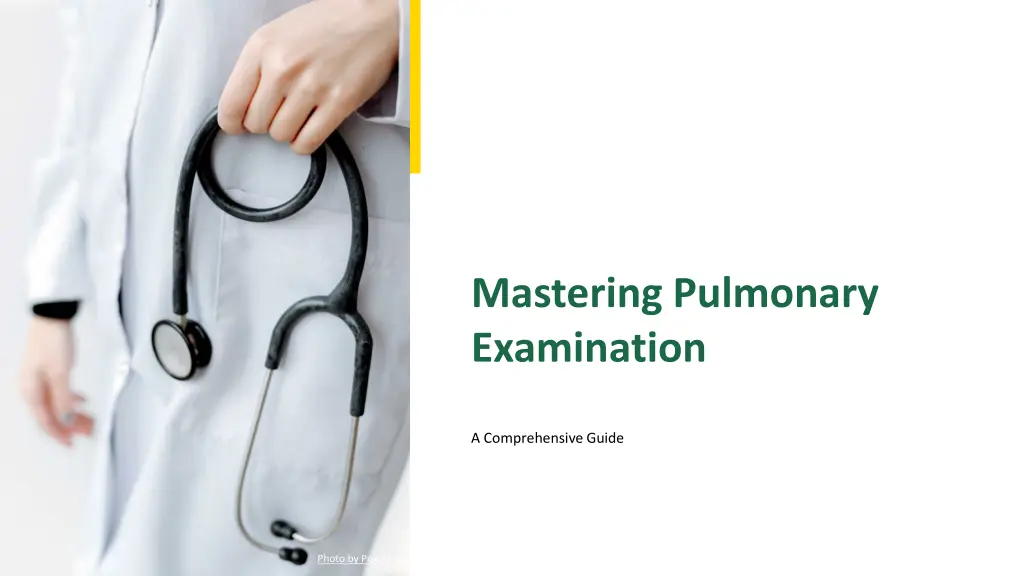 mastering pulmonary examination n.w