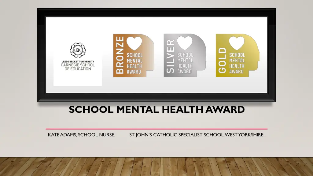 school mental health award n.w
