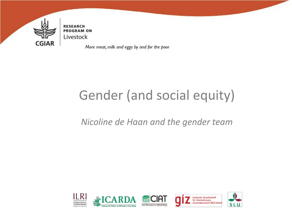 gender and social equity n.w