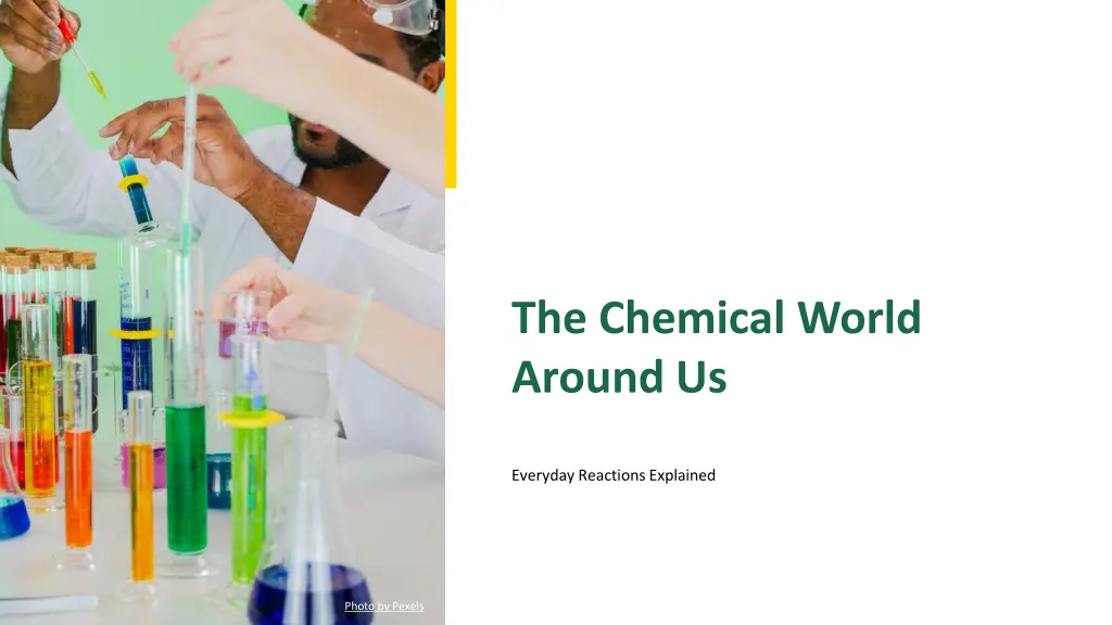 the chemical world around us n.w