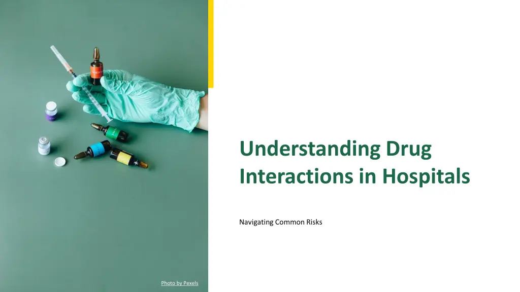 understanding drug interactions in hospitals n.w